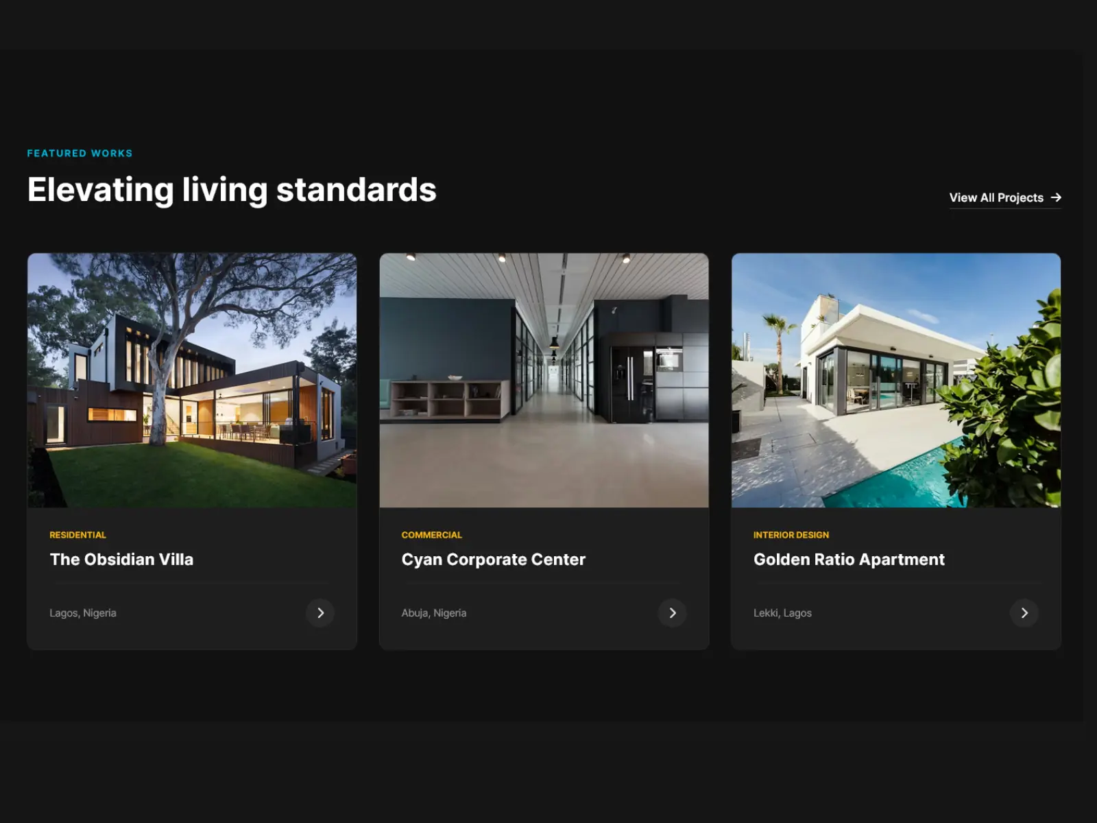 Axis Architects Work