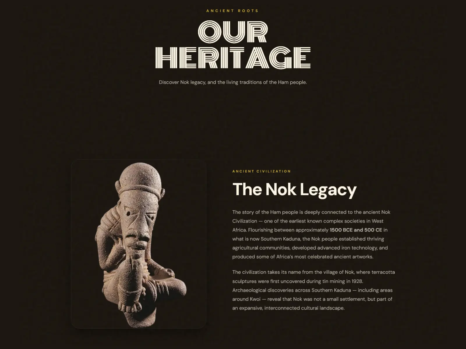 Ham Heritage art display