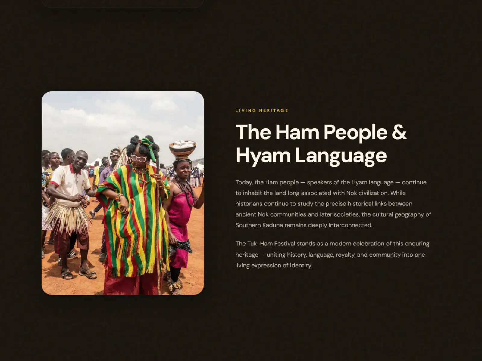 People of Ham Ethnicity